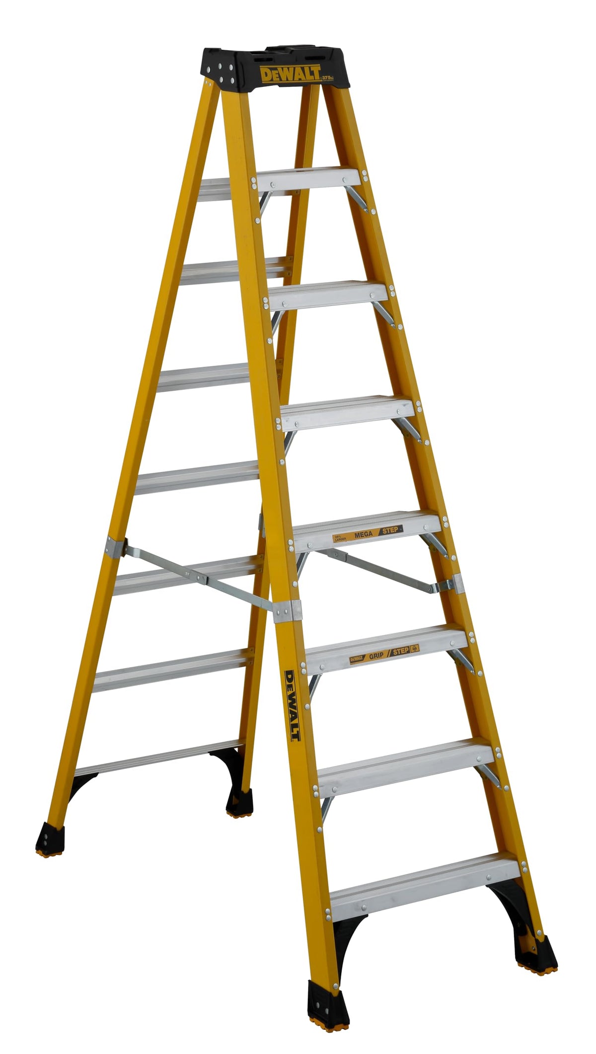 DeWalt Type IAA 375lb Rated FG Stepladder 8' DXL3410-08