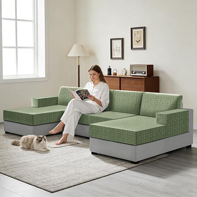 UNBBRRL Stretch Couch Armrest Covers