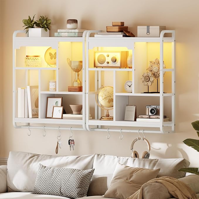 HOOBRO Gaming Floating Shelves