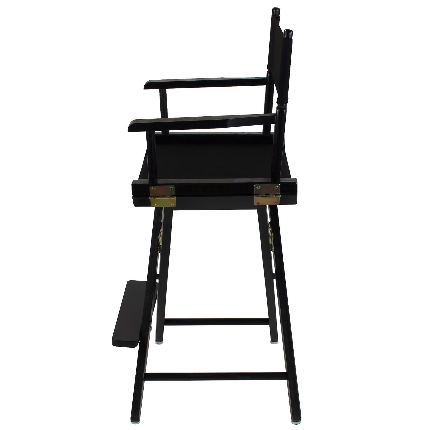American Trails Extra-Wide Premium 24" Director's Chair Black Frame with Black Canvas, Counter Height