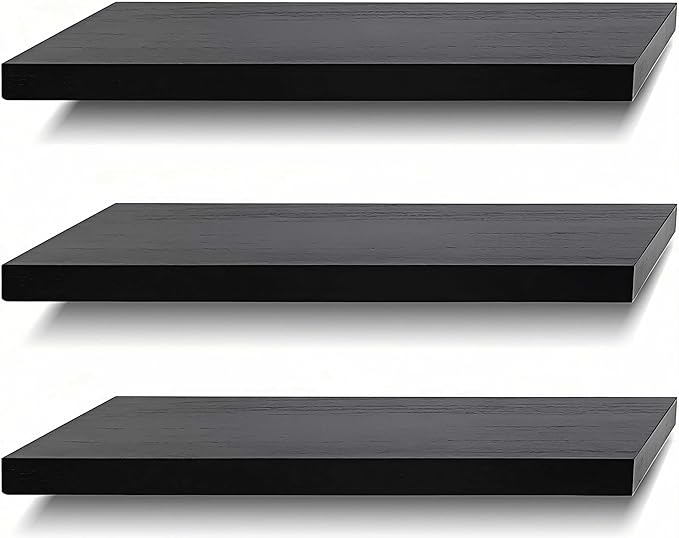 SAUMONIERES Floating Shelves Wall Shelf Solid Wood