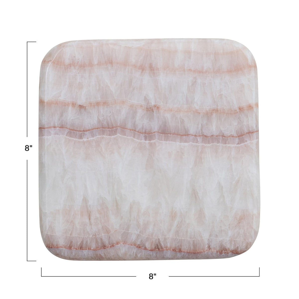 Bloomingville Honey Onyx Cheese Serving Board, Natural Color