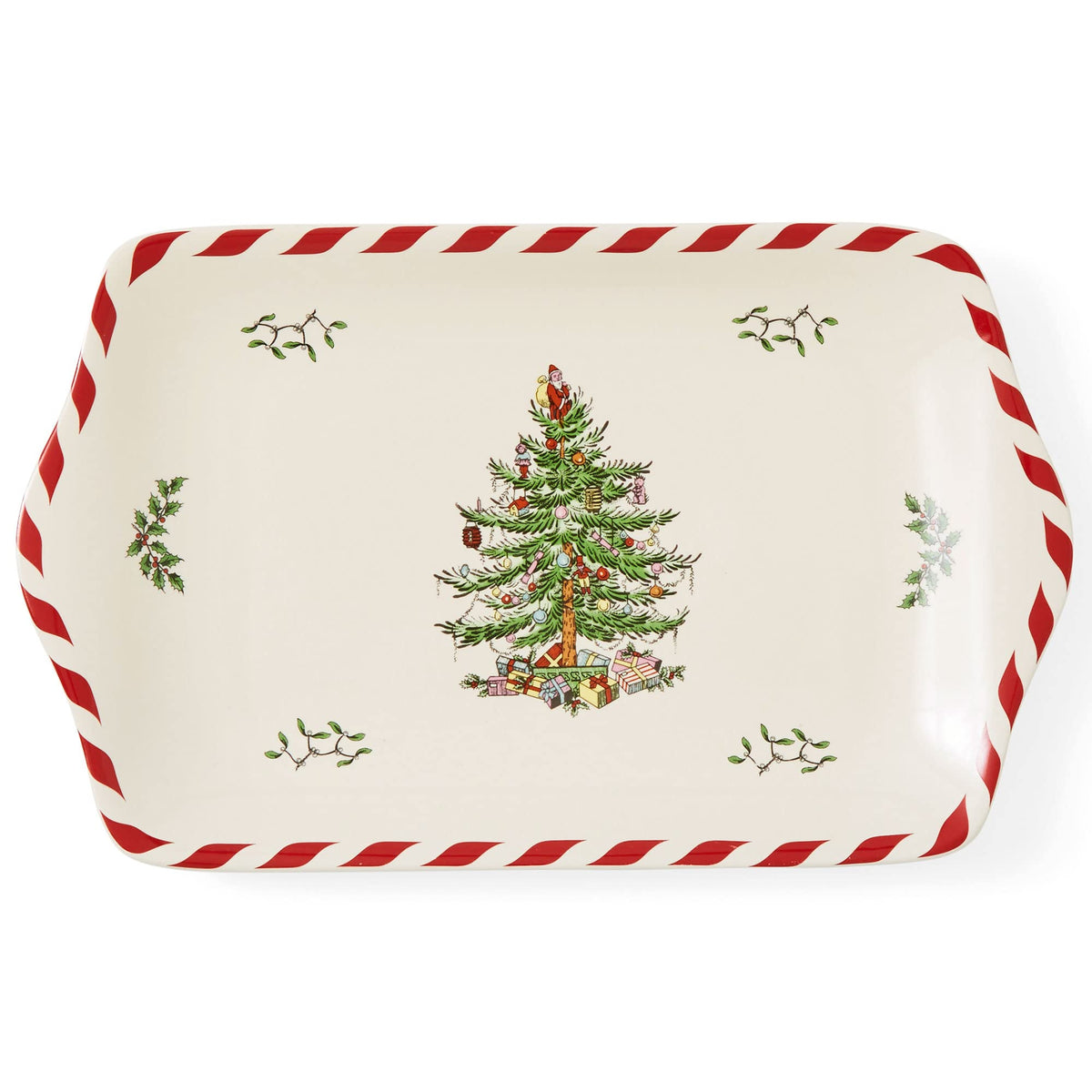 Christmas Tree Peppermint Dessert Tray