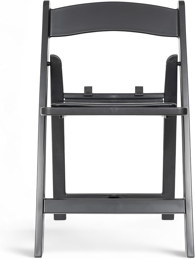 Flash Furniture Hercules Set of 2 Kids Black Resin Folding Chairs