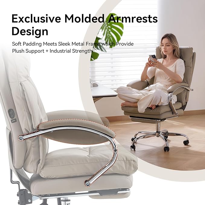 LEAGOO Heated and Massage Office Chairs