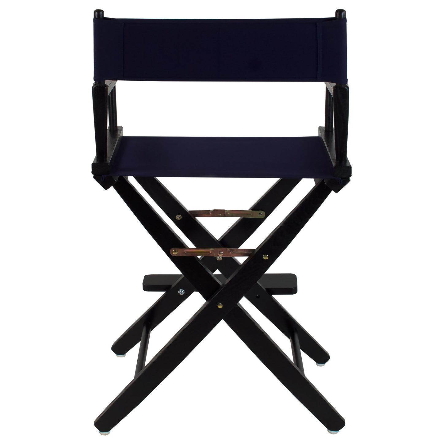 American Trails Extra-Wide Premium 24" Director's Chair Black Frame with Navy Canvas, Counter Height
