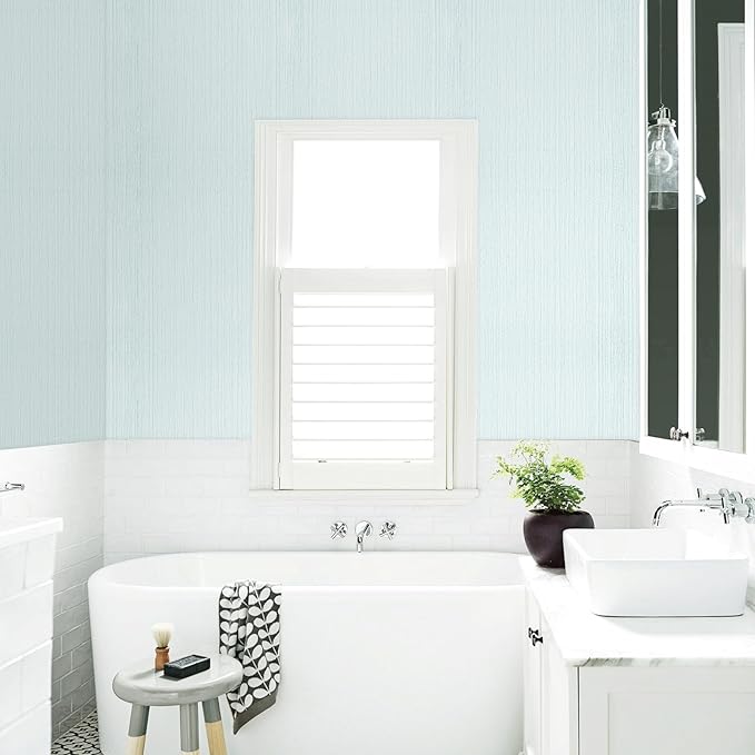 Grasscloth Peel and Stick Wallpaper