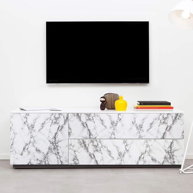 Livelynine 36x197 Wide Grey Contact Paper