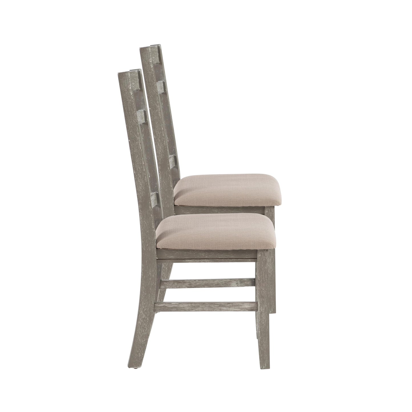 Powell Turino Side, 18" Seat Height (Set of 2) Dining Chair, White (457-434)