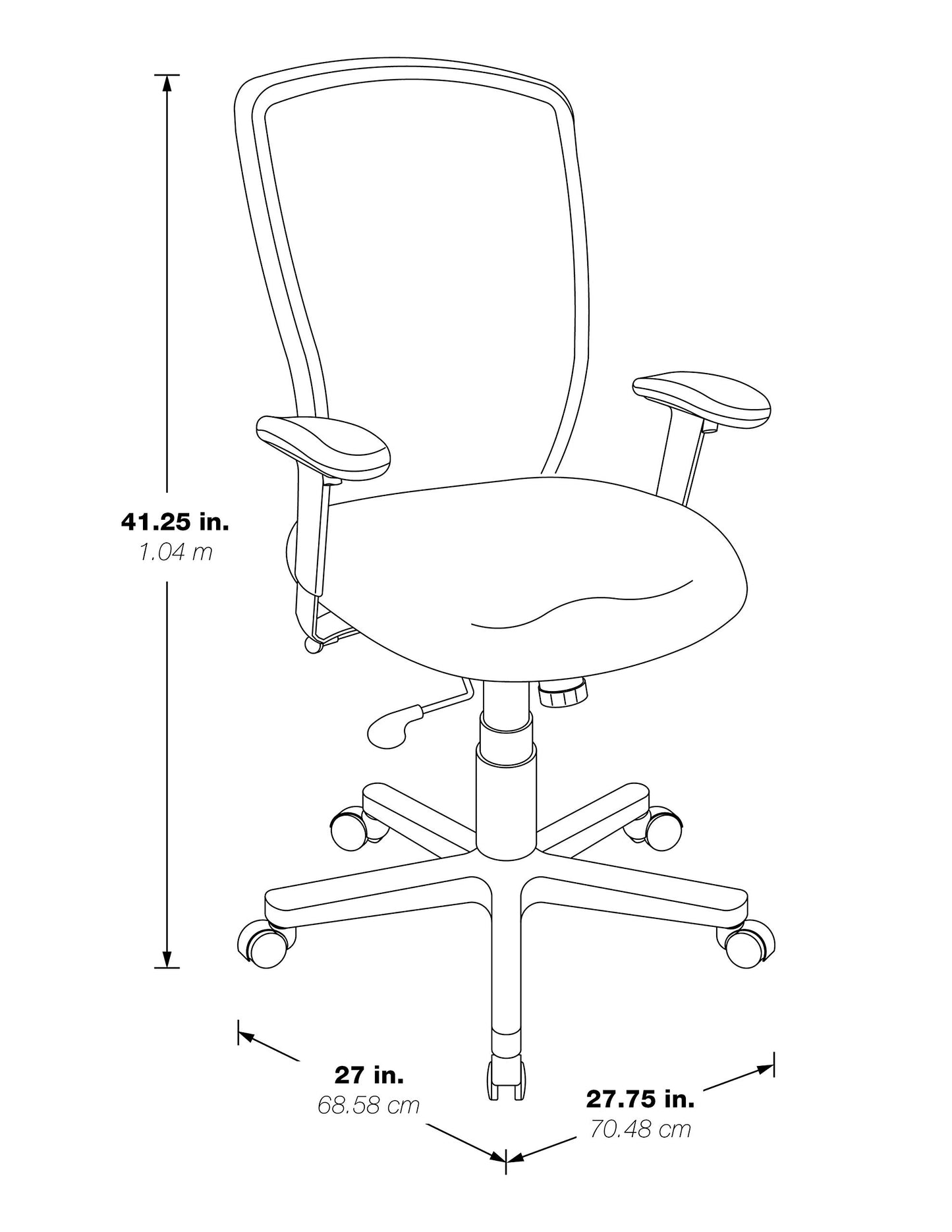Office Star ProGrid High Back Manager's with Adjustable Seat Height, 2-to-1 Synchro Tilt Control and Seat Slider, Icon Burgundy Fabric