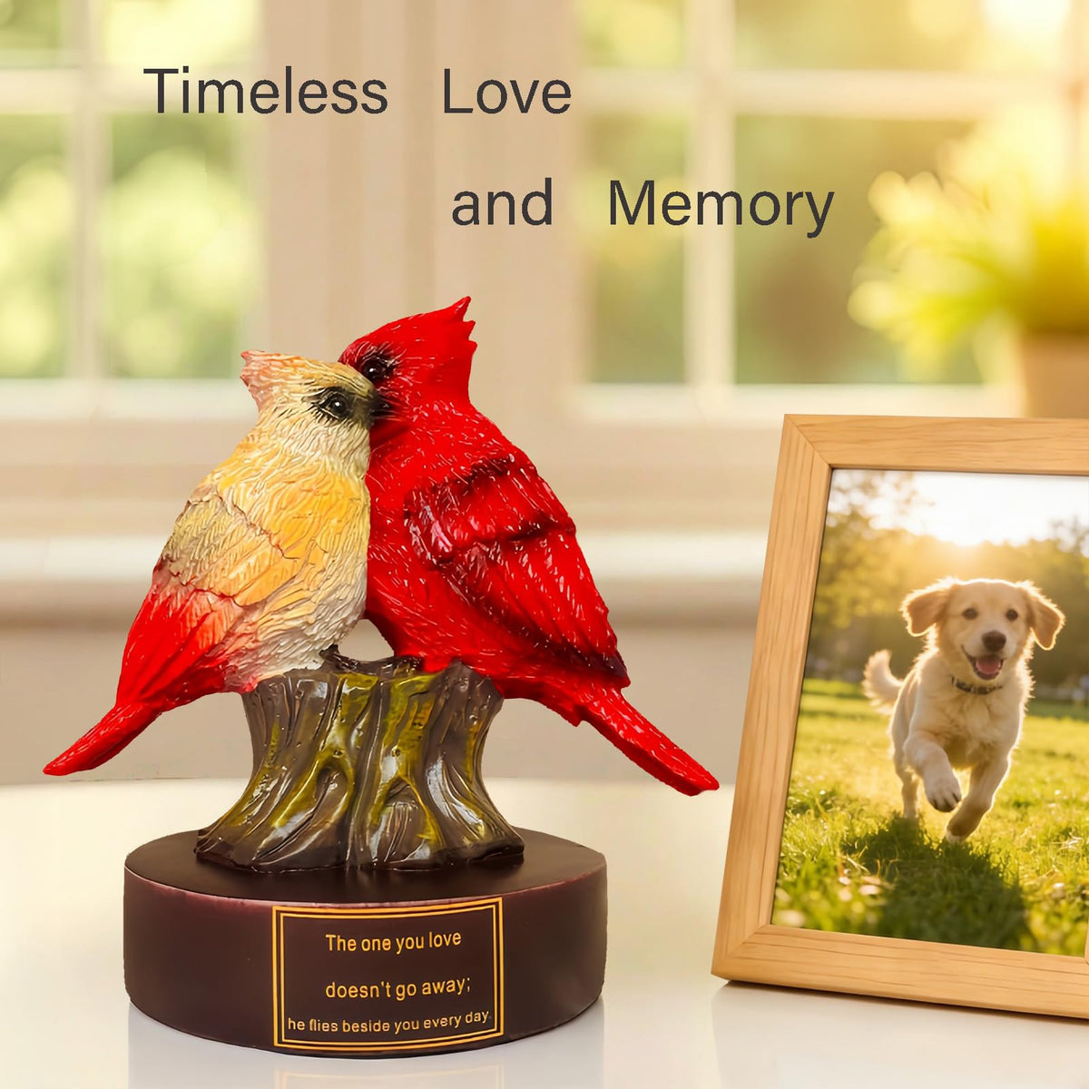 Yumetonia Cardinal Decor,Cardinal Gifts,Bird Collectible Figurines of Resin