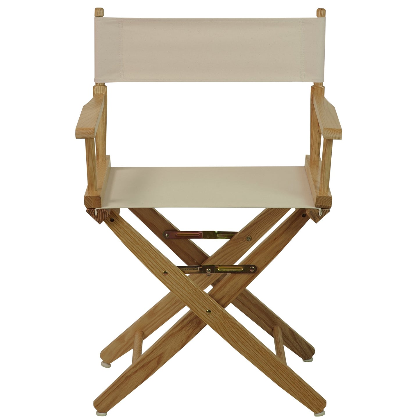 American Trails Extra-Wide Premium 18" Director's Chair Natural Frame with Natural Canvas