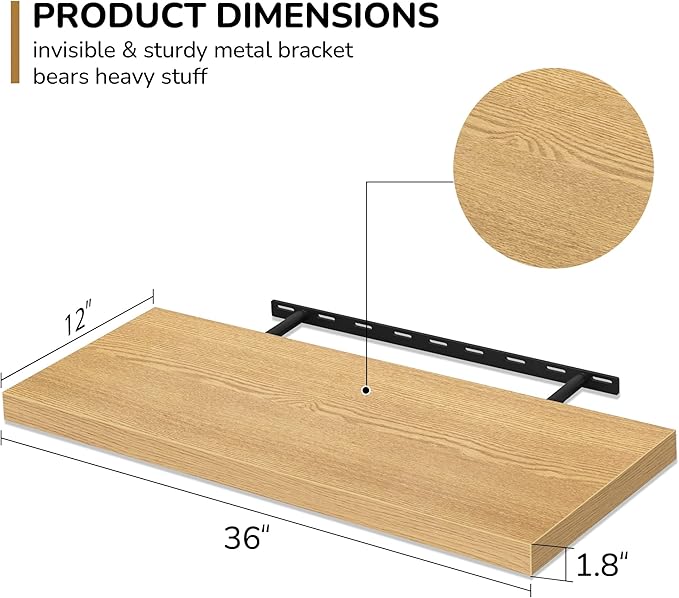 Fun Memories Floating Shelves