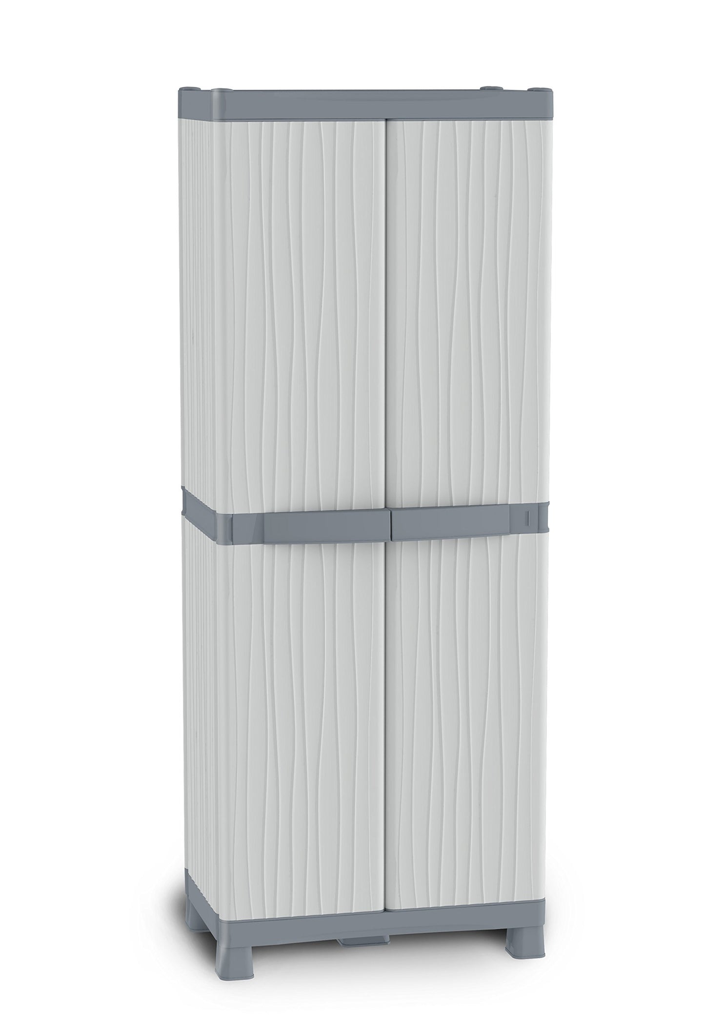 Terry, 3700 UW Base, 2-Door Vertical Divider Cabinet, 4 Internal Shelves - 70x43.8x181.8 cm