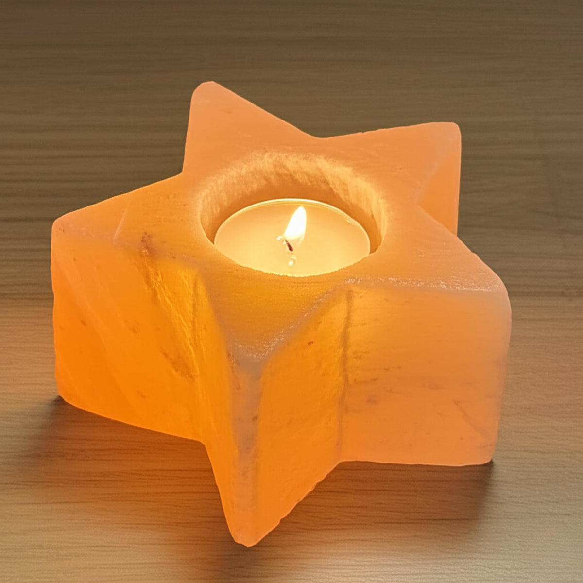 2 Tealight Candle Holders Star Shaped, 5x5x2, 2.5 lbs Each