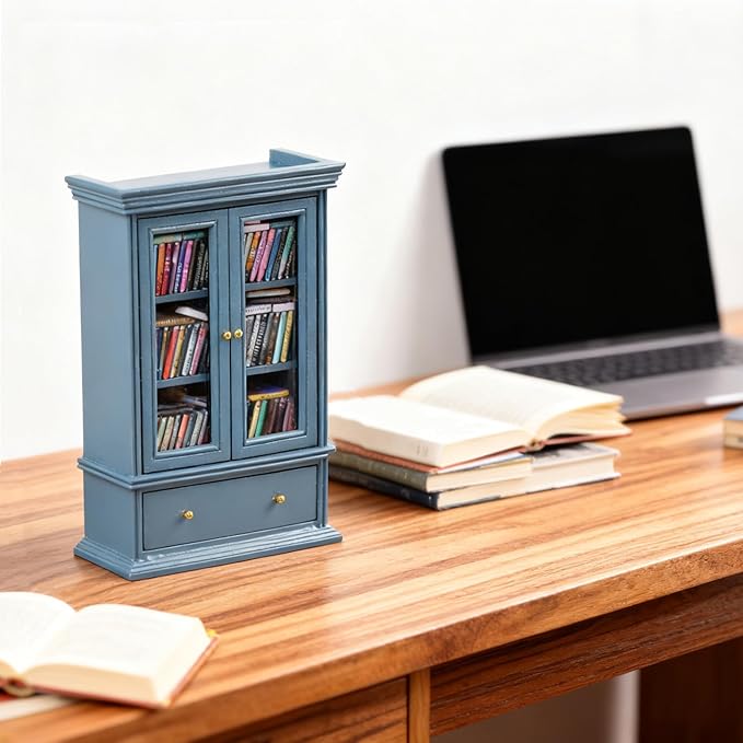 Anxiety Bookshelves, Anxiety Bookshelf, Handcrafted Mini Bookshelf