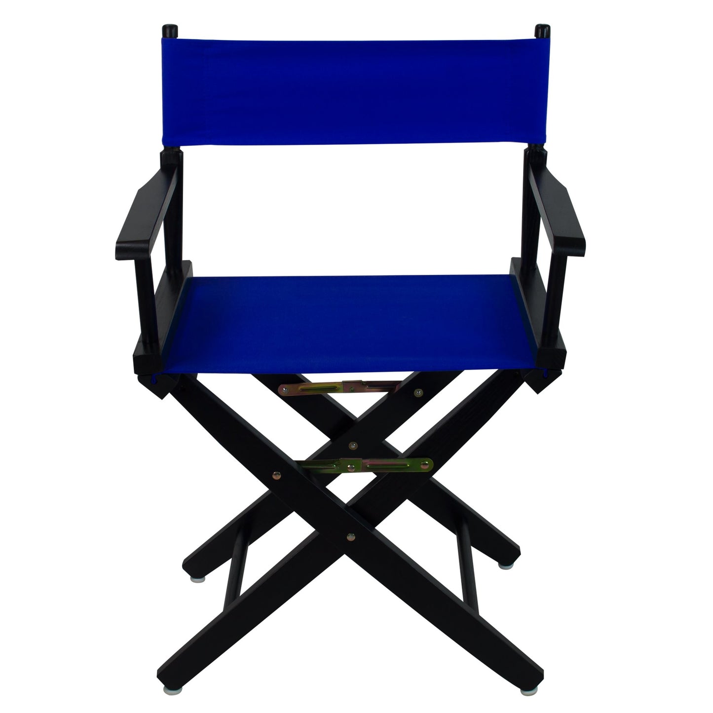 American Trails Extra-Wide Premium 18" Director's Chair Black Frame with Royal Blue Canvas