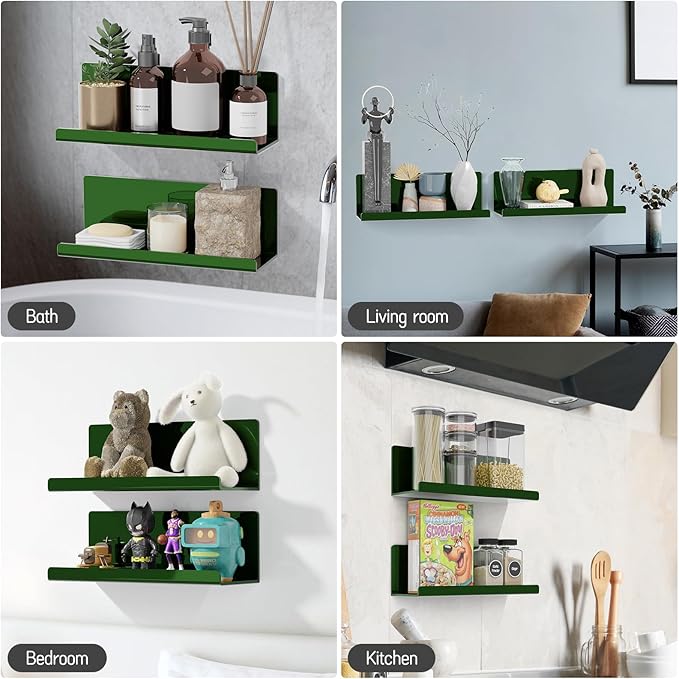 PAVSTINE Adhesive Floating Shelves