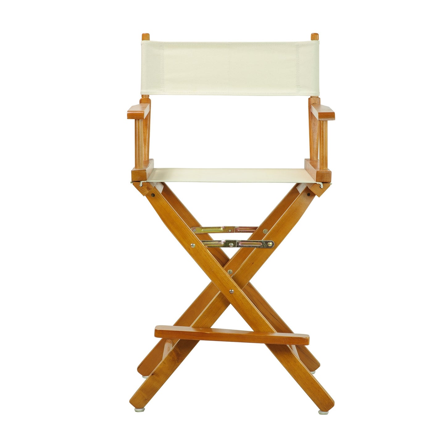 Casual Home 24" Director's Chair Honey Oak Frame-with Wheat Canvas, Counter Height