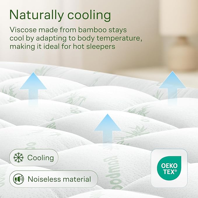 Niagara Sleep Solution Ultra Soft Queen RV Size Mattress Topper