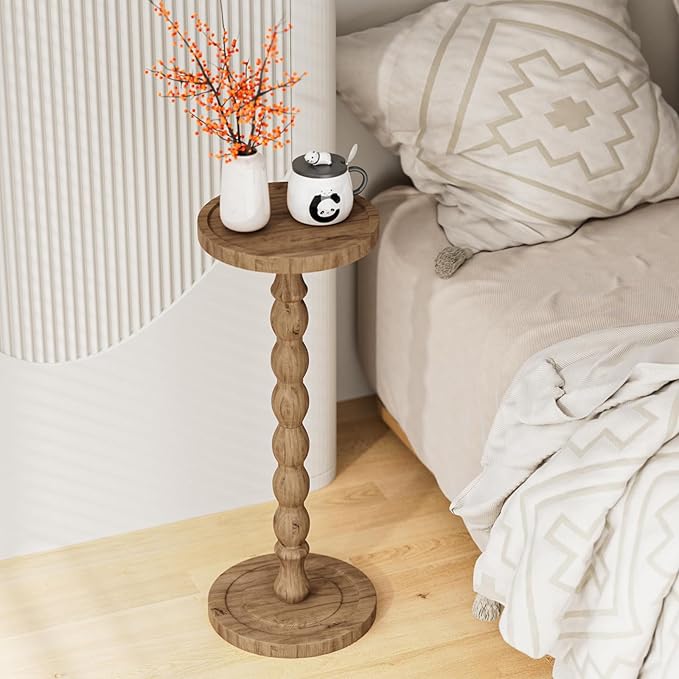 Small Side Table, Rubberwood‌ Drink Table