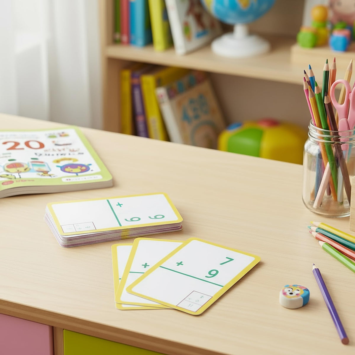 BAZIC Addition Flash Card, 36 Per Pack (532-36P)
