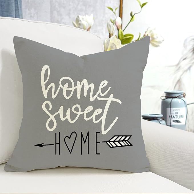 YCOLL Pillow Covers 22x22 Set of 4, Modern Sofa Throw Pillow Cover, Decorative