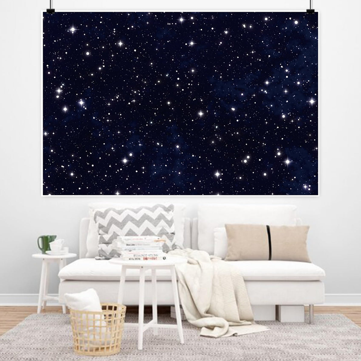 Renaiss 6x4ft Starry Night Sky Photo Backdrop Galaxy Universephotography Background Twinkle Stars Classroom Outer Space Theme Party Decor Kids Birthday Banner Astronauts Artistic Photo Booth Props