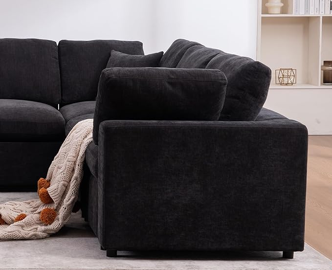 Oversized Modular Sectional Sofa Couch, Large 7 Seater Corner Sofa Modern U