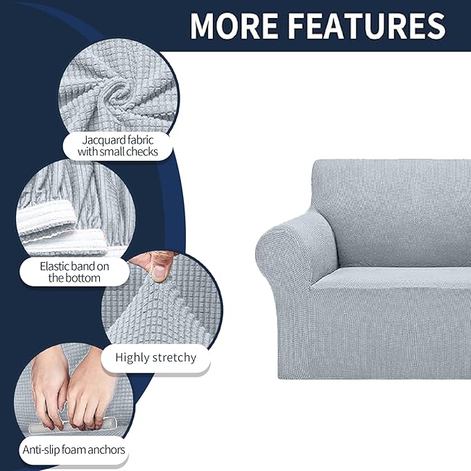 Cupuamon 2026 New Stretch Loveseat Sofa Slipcovers Couch Cover