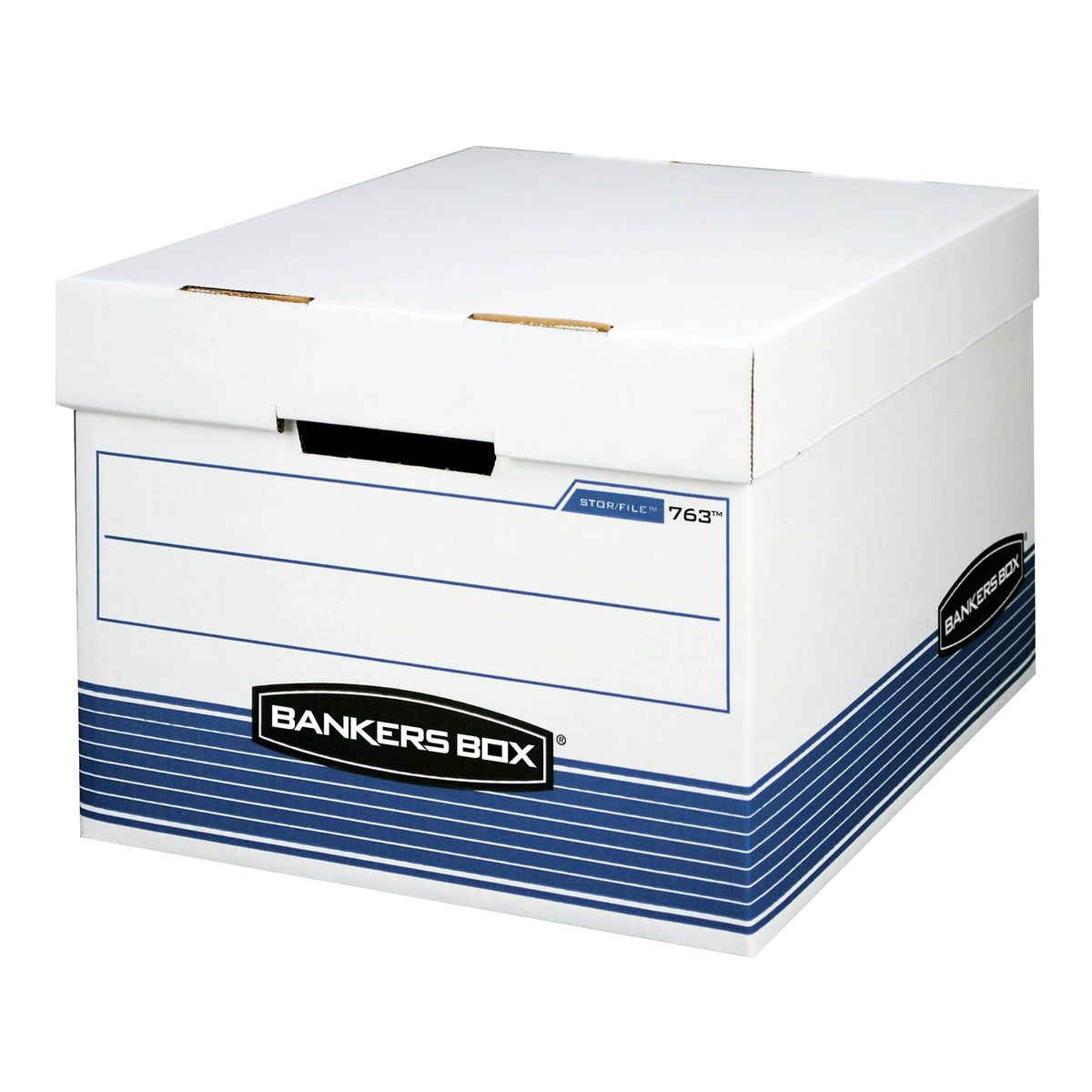 Bankers Box 20-Pack Medium Duty File Storage Boxes with Lids, FastFold Assembly, Letter/Legal, STOR, (0076315)