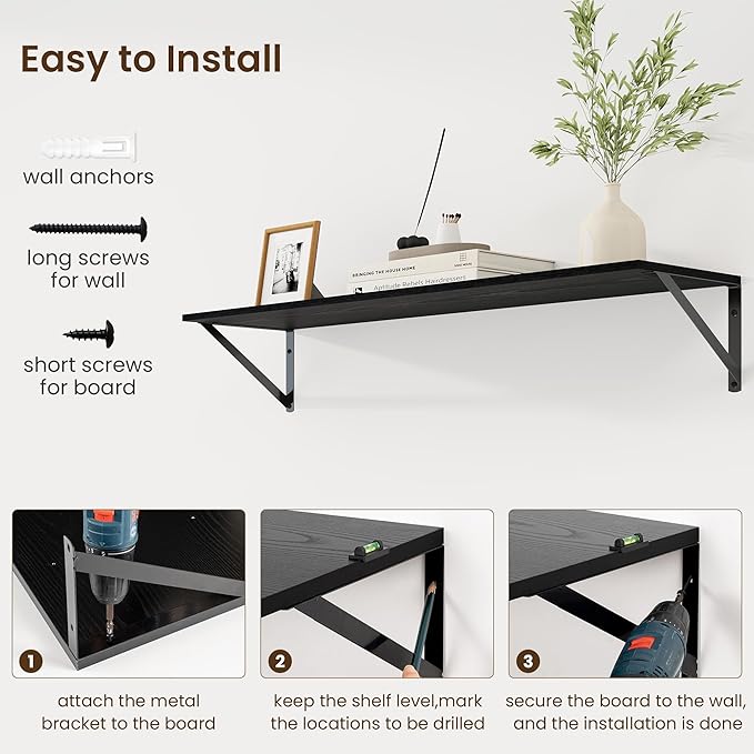 Fun Memories Deep Floating Shelves