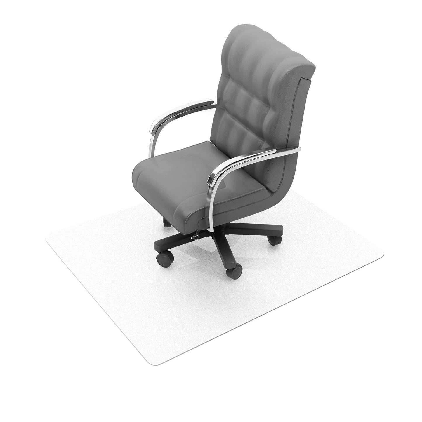 Floortex Chair Mat, Rectangular, Clear, 48"x60" FR3115226EV - 1 Each