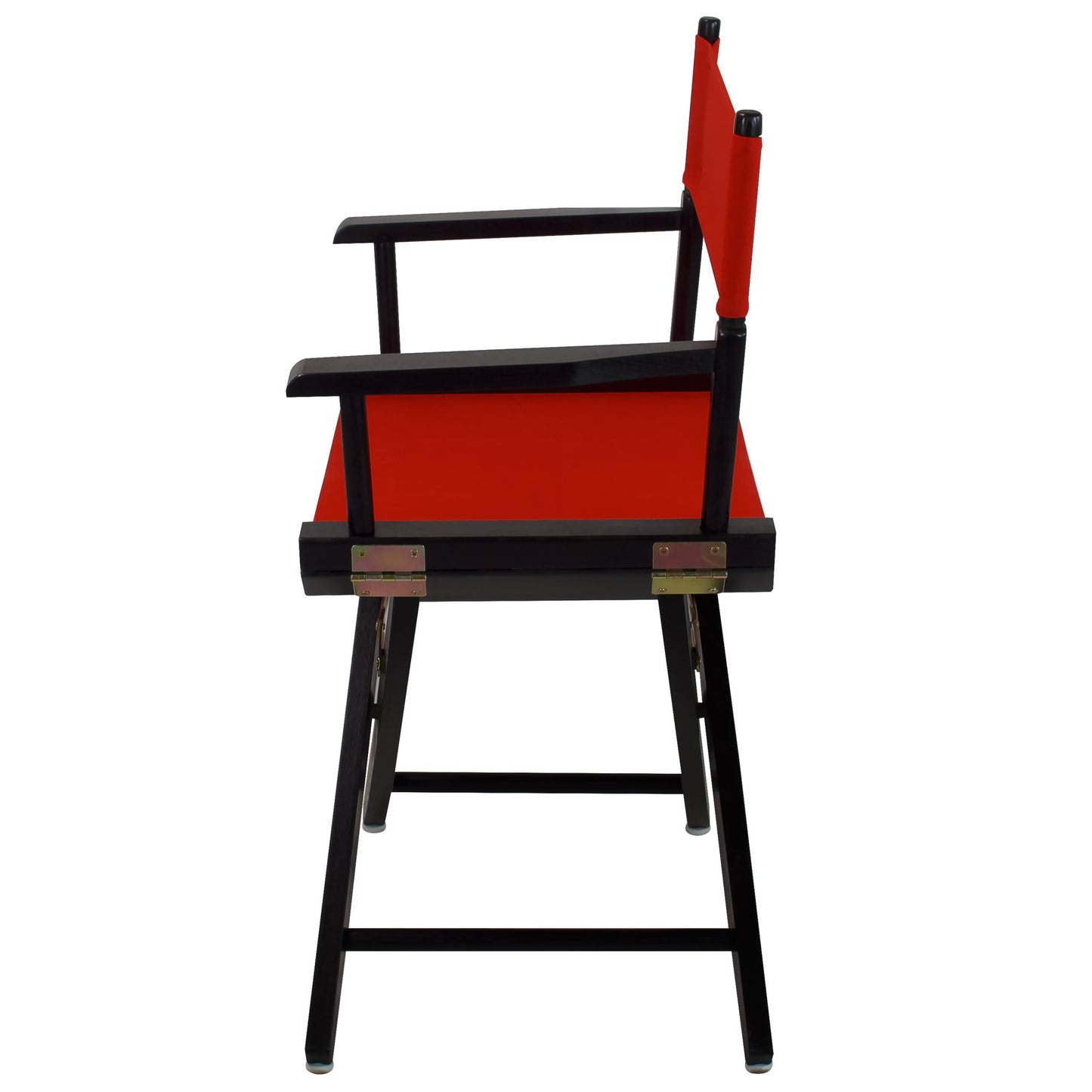 American Trails Extra-Wide Premium 18" Director's Chair Black Frame with Red Canvas