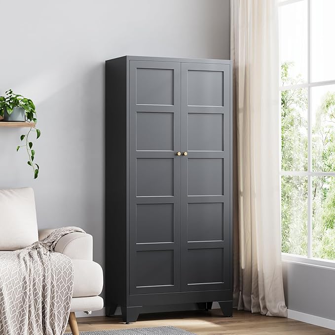 Yizosh Metal Storage Cabinet