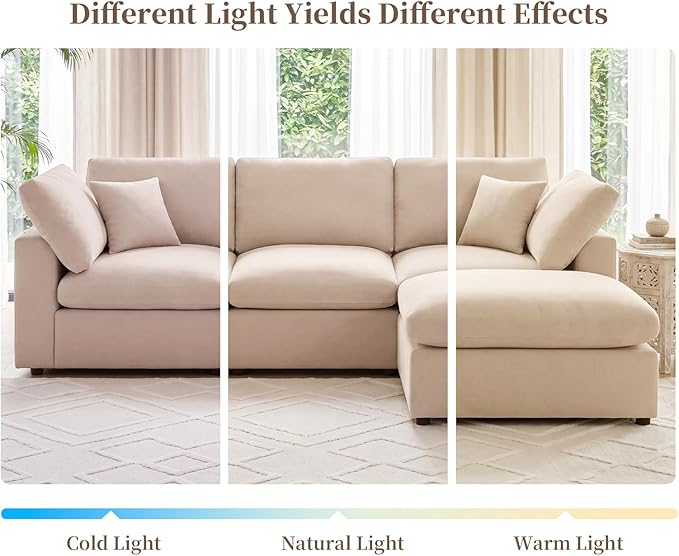 Modular Cloud Sectional Couches