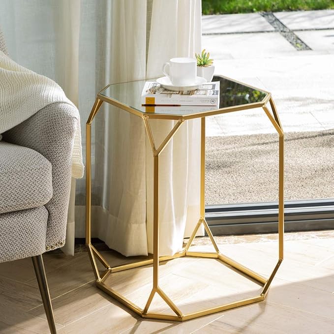 Glitzhome Modern Nesting Tables, Side/End Tables