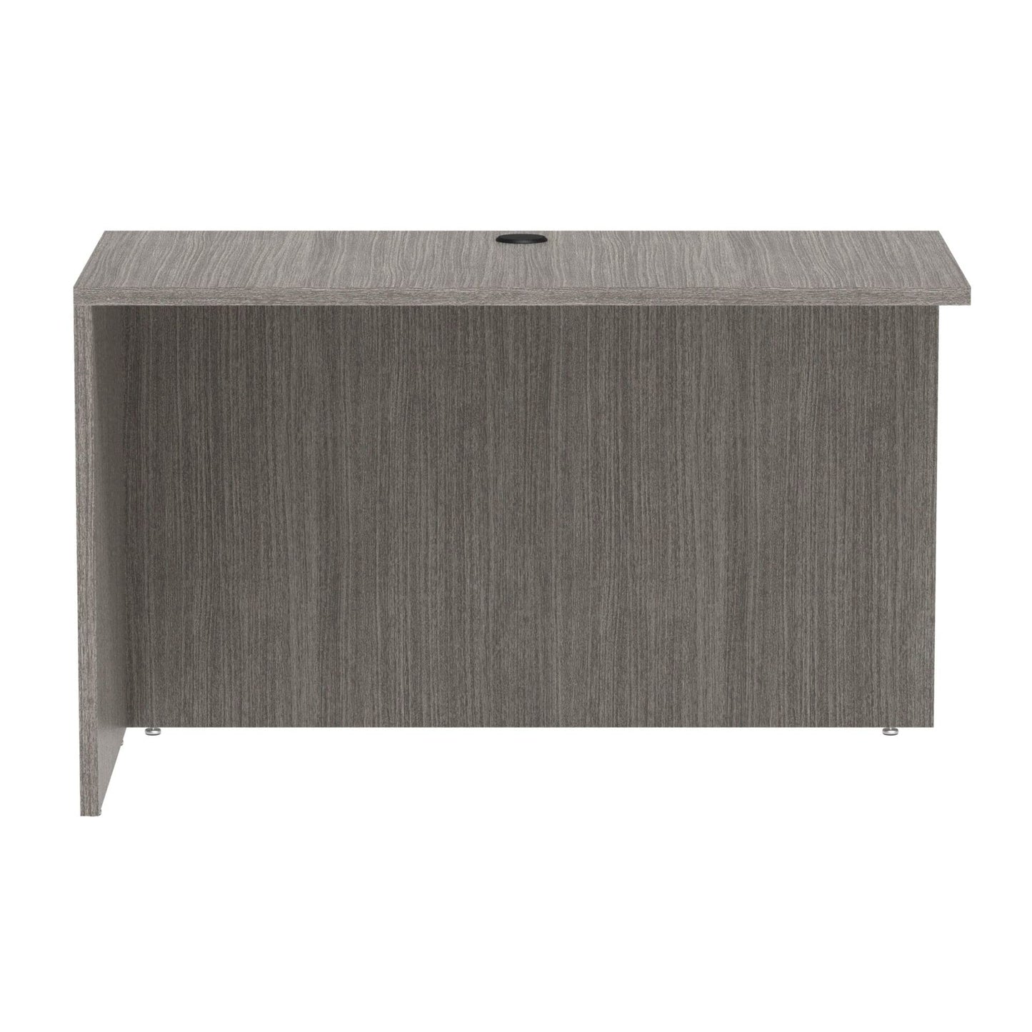 Alera Alera Valencia Series Reversible Return/Bridge Shell, 47.25w x 23.63d x 29.5h, Gray