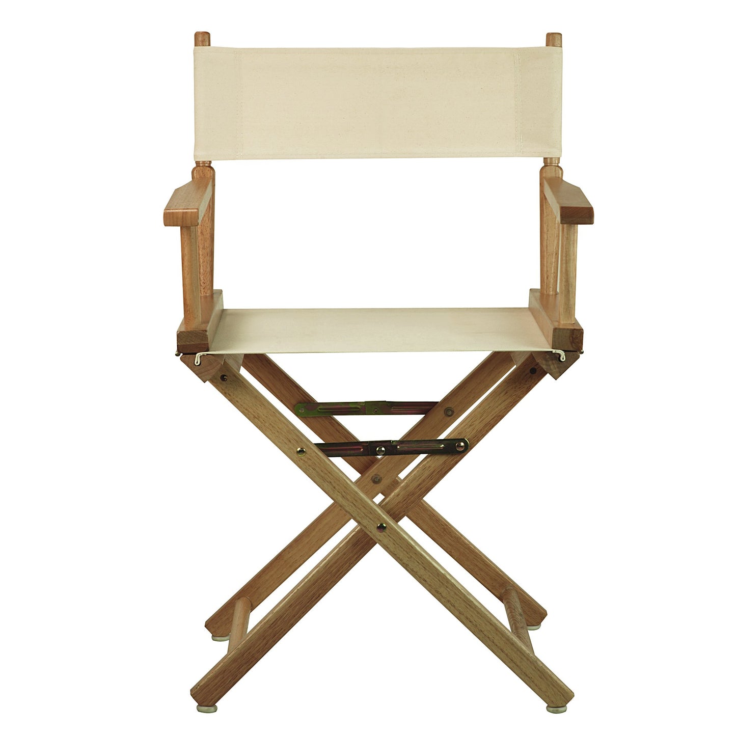 Casual Home 18" Director's Chair Natural Frame with Wheat Canvas