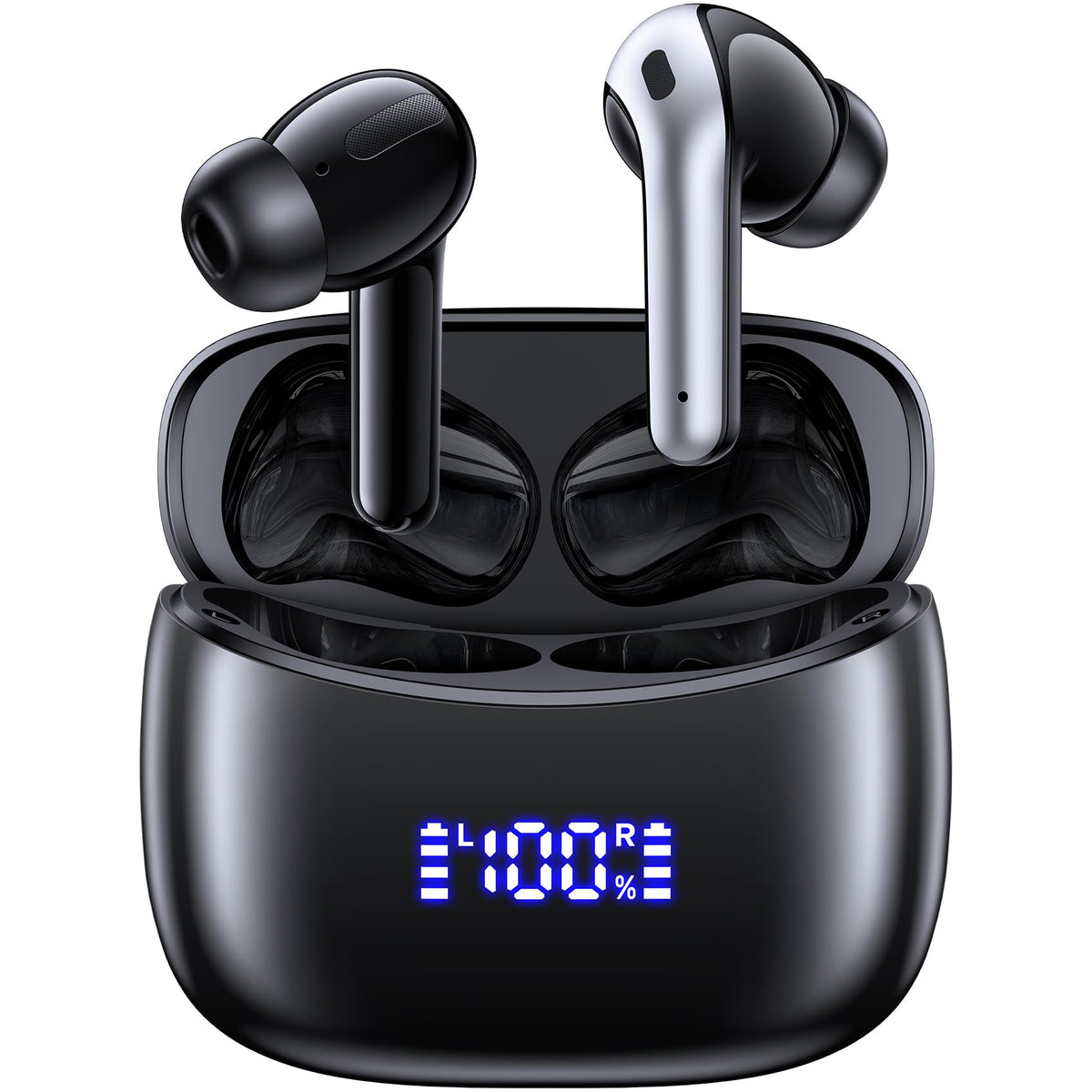 OKEEFE AI Translation Earbuds Real Time 164 Languages Translator Ear Buds Audifonos Traductores Inglés Español 70H Playtime Wireless Earphones AI Bluetooth Headphones for Travel Meeting Learning