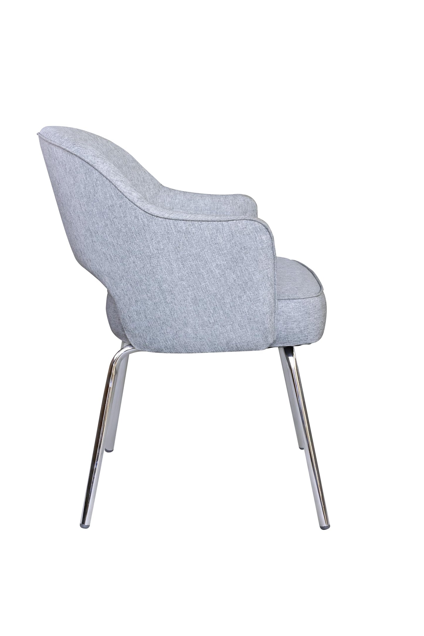 Boss Office Products Guest Chair, Granite, 24.5" d x 22.5" w x 32" h, B489C-GR