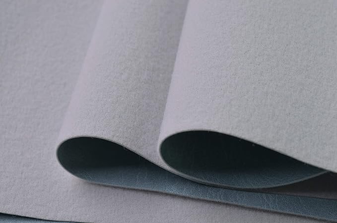 Wento Thick 2 Yard Faux Leather Fabric Soft Skin Grain PU Leather Fabric