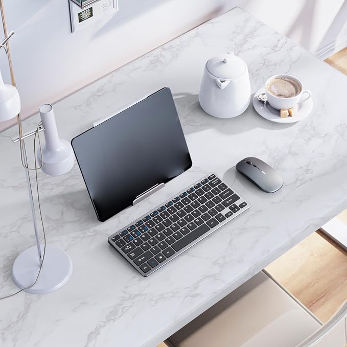 practicalWs White/Grey Marble Contact Paper 17.7" x 196.8", Marble Wallpaper