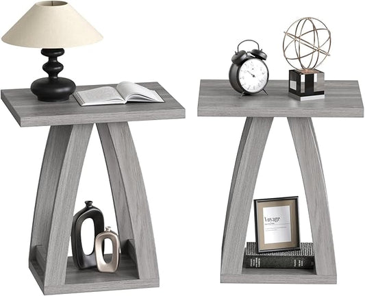 FROMJBEST End Tables Living Room, Side Table Beside Sofa, Nightstand
