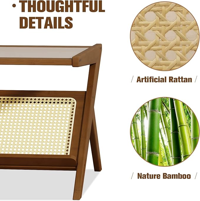 Bamworld Rattan Coffee Table