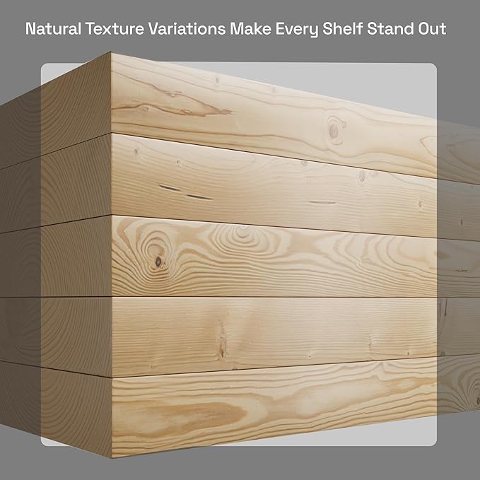 BAOBAB WORKSHOP Wood Floating Shelves