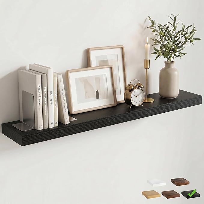 FLYJOE Floating Shelves for Wall, 48 Inch Floating Shelves Set of 1, Kitchen