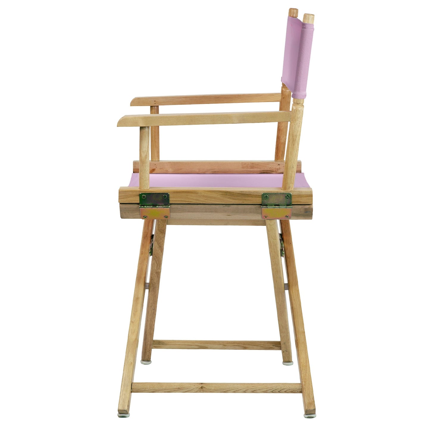 Casual Home 200-00/021-22 Director Chair 18" - Classic Height Natural Frame/Pink Canvas