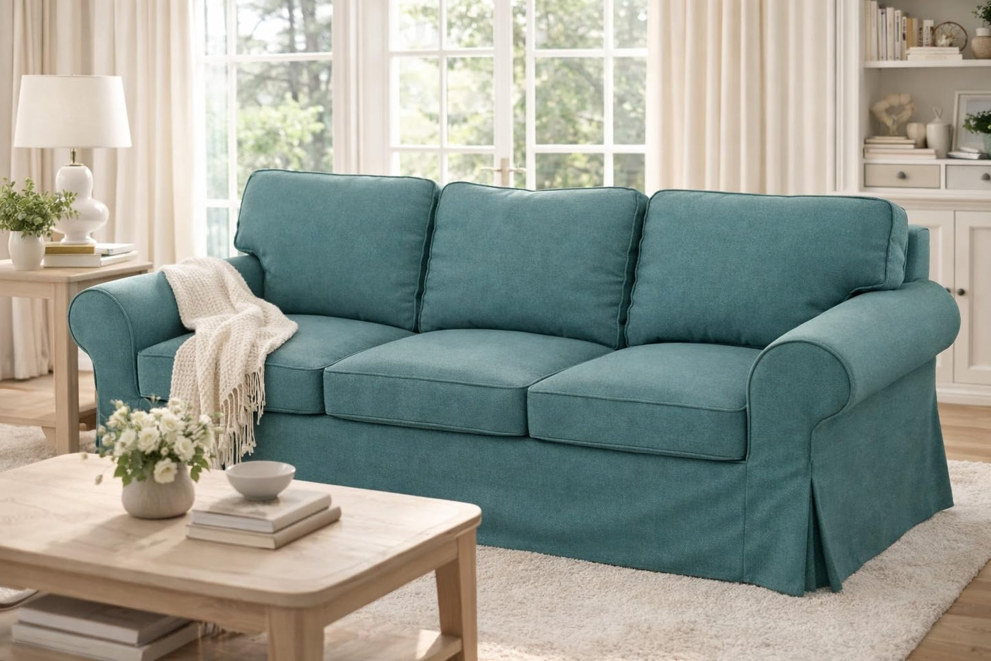 Heavy Duty UPPLAND Sofa Cover Compatible with IKEA Uppland 3 Seat Slipcover