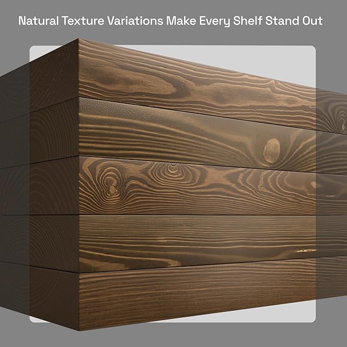 BAOBAB WORKSHOP Wood Floating Shelves